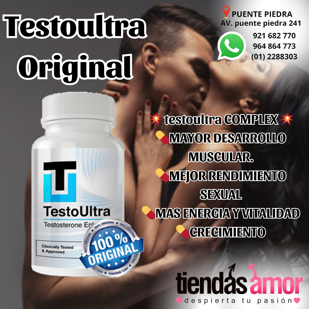 Testoultra Original aumenta el rendimiento sexual aumenta la longitud y el grosor del pene